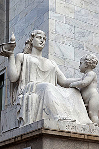 The Spirit of Justice statue